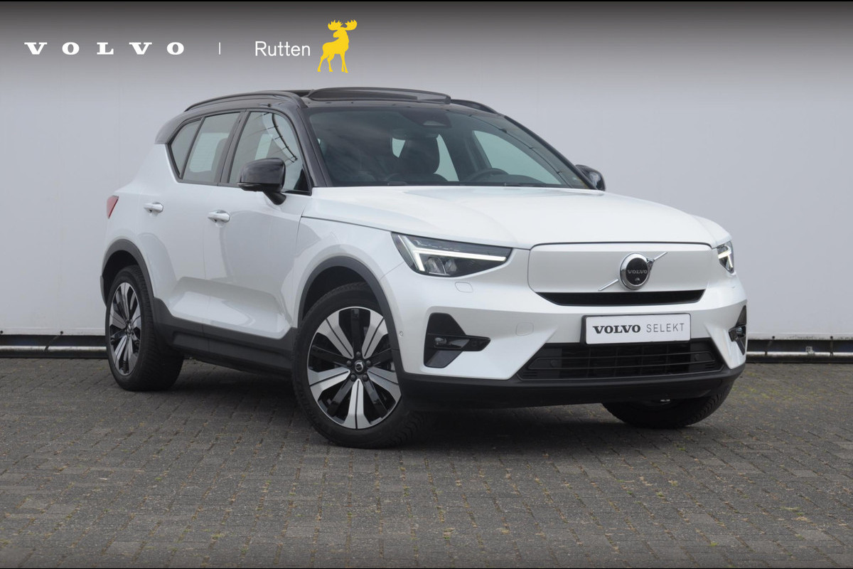 Volvo XC40 232PK Automaat Recharge Ultimate 70 KwH / Trekhaak / Adaptieve cruise control / BLIS / Parkeersensoren met 360 camera / Elektrische stoelen / Apple carplay / elektrische achterklep / Harman kardon audio Volvo XC40 232PK Automaat Recharge Ultimate 70 KwH / Trekhaak / Adaptieve cruise control / BLIS / Parkeersensoren met 360 camera / Elektrische stoelen / Apple carplay / elektrische achterklep / Harman kardon audio