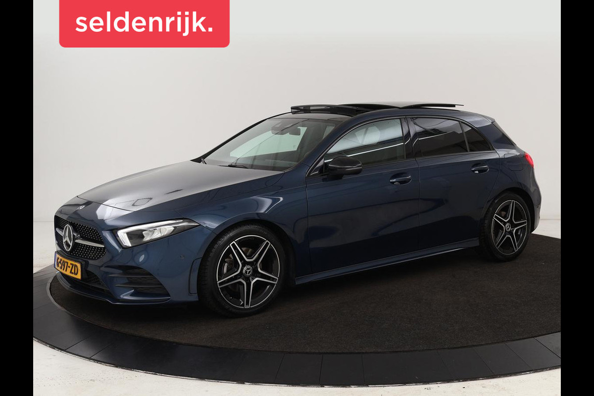 Mercedes-Benz A-Klasse 180 Business Solution AMG | Panoramadak | Stoelverwarming | Carplay | Leder/Alcantara | Camera | Widescreen | Full LED Mercedes-Benz A-Klasse 180 Business Solution AMG | Panoramadak | Stoelverwarming | Carplay | Leder/Alcantara | Camera | Widescreen | Full LED