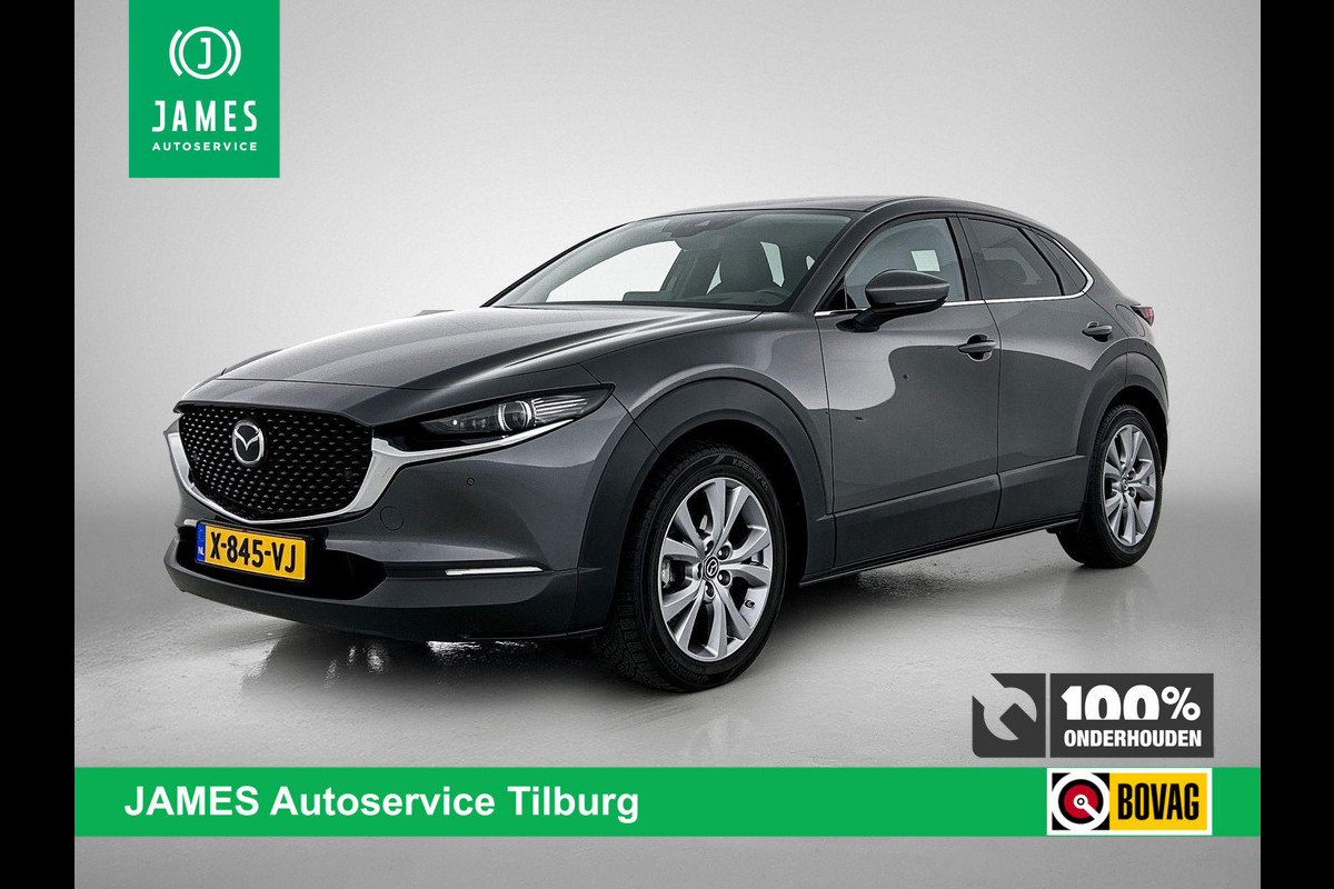 Mazda CX-30 2.0 e-SkyActiv M Hybrid AUTOM. FULL OPTION oa. AD-CRUISE CAMERA LEER EL. STOEL Mazda CX-30 2.0 e-SkyActiv M Hybrid AUTOM. FULL OPTION oa. AD-CRUISE CAMERA LEER EL. STOEL