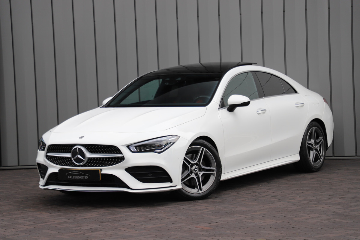 Mercedes-Benz CLA-Klasse 200 AMG | 163PK | Sfeerverlichting | Keyles-go | Multibeam | Memory | Pano | Leder | Stoelverwarming | NL-Auto | 2020.