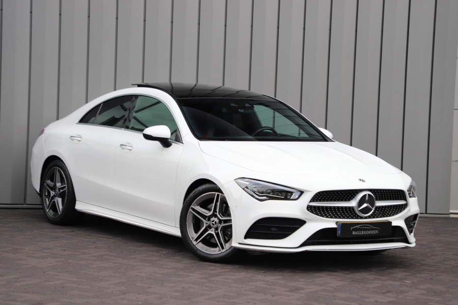Mercedes-Benz CLA-Klasse 200 AMG | 163PK | Sfeerverlichting | Keyles-go | Multibeam | Memory | Pano | Leder | Stoelverwarming | NL-Auto | 2020.