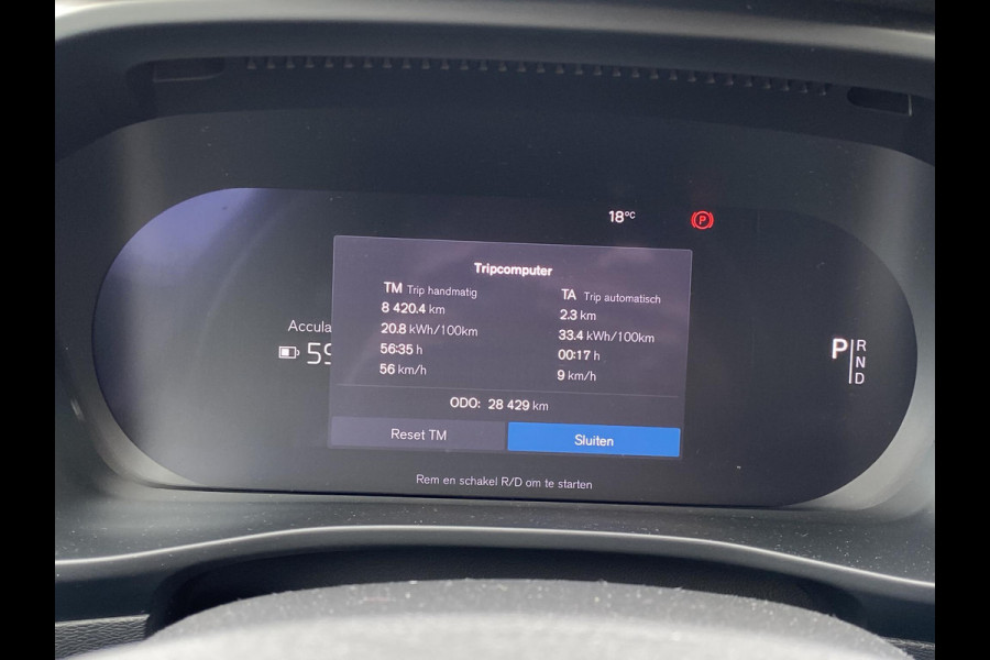 Volvo XC40 Single Motor Extended Range Plus 82 kWh ORIG. NL. NAP KM. | CAMERA | VOLVO GARANTIE T/M 1-2026