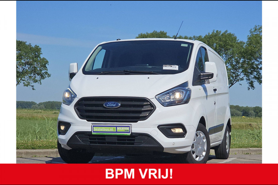 Ford Transit Custom 280 2.0 TDCI L1H1 Trend Wp-Inrichting Airco NAP 1e Eigenaar Trekhaak Navi Camera Oh-Historie Euro6!