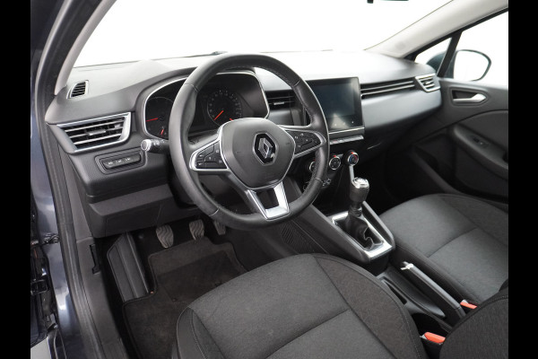 Renault Clio 1.0T101PK Apple Carplay Android Navi* Airco Cruise C Keyless Led DAB Zen Lmv Lichtsensor Bluetooth ESP Verkeersbord detectie Hill hold 1.065KG Lediggewicht, laag in de wegenbelasting