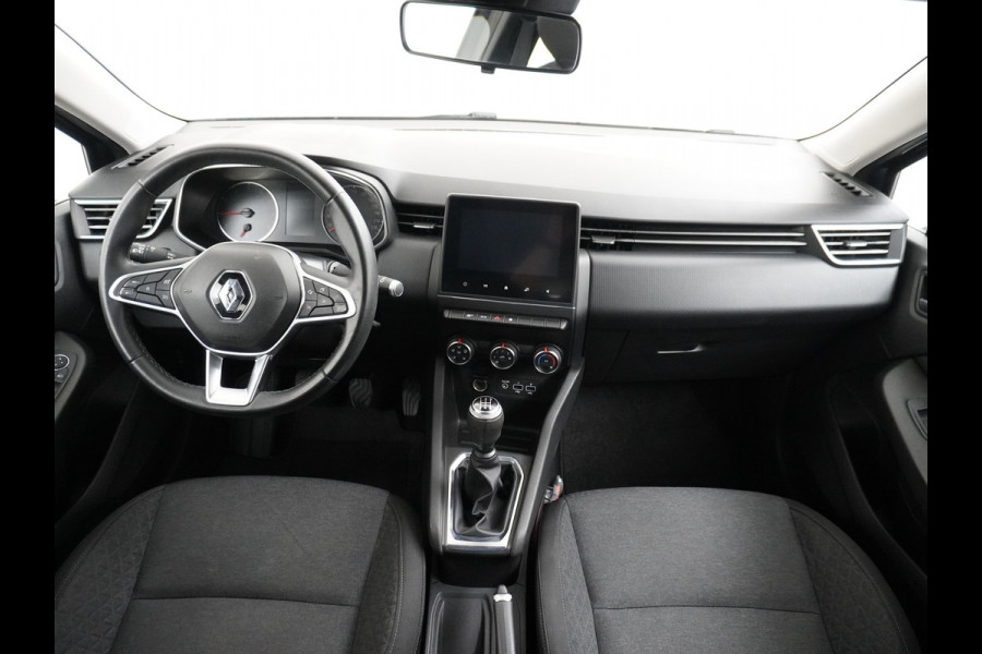Renault Clio 1.0T101PK Apple Carplay Android Navi* Airco Cruise C Keyless Led DAB Zen Lmv Lichtsensor Bluetooth ESP Verkeersbord detectie Hill hold 1.065KG Lediggewicht, laag in de wegenbelasting