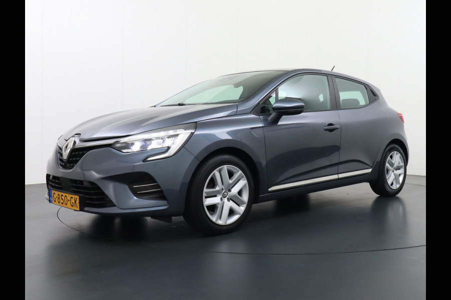 Renault Clio 1.0T101PK Apple Carplay Android Navi* Airco Cruise C Keyless Led DAB Zen Lmv Lichtsensor Bluetooth ESP Verkeersbord detectie Hill hold 1.065KG Lediggewicht, laag in de wegenbelasting