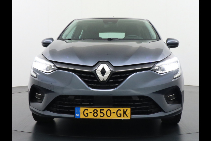 Renault Clio 1.0T101PK Apple Carplay Android Navi* Airco Cruise C Keyless Led DAB Zen Lmv Lichtsensor Bluetooth ESP Verkeersbord detectie Hill hold 1.065KG Lediggewicht, laag in de wegenbelasting