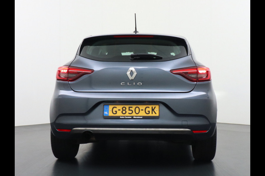 Renault Clio 1.0T101PK Apple Carplay Android Navi* Airco Cruise C Keyless Led DAB Zen Lmv Lichtsensor Bluetooth ESP Verkeersbord detectie Hill hold 1.065KG Lediggewicht, laag in de wegenbelasting