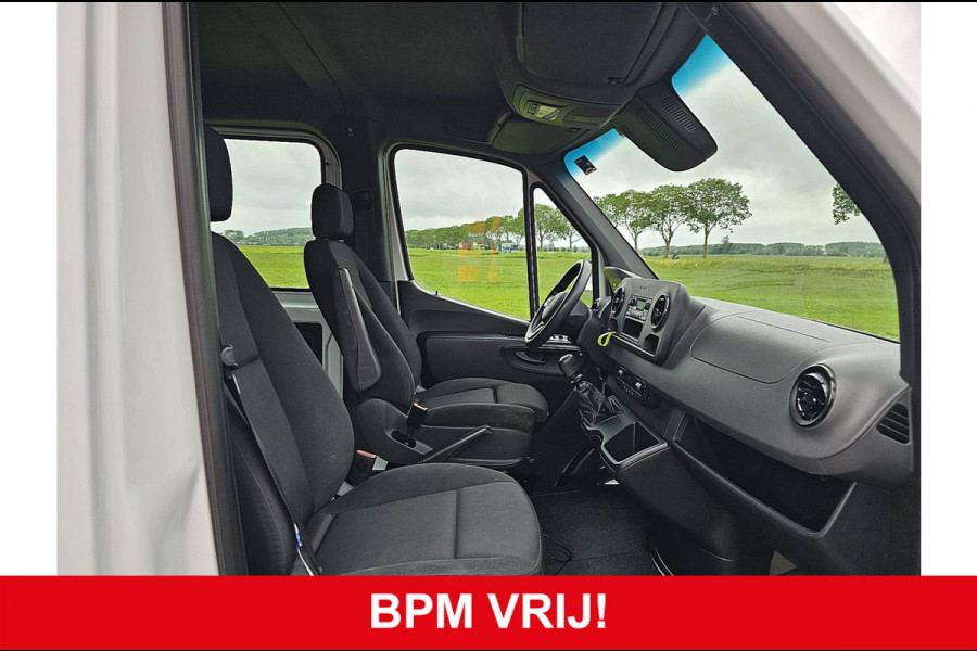 Mercedes-Benz Sprinter 514 L3H2 Dubbele Cabine 3.5T-Trekhaak Kipper Airco Euro6 143Pk!