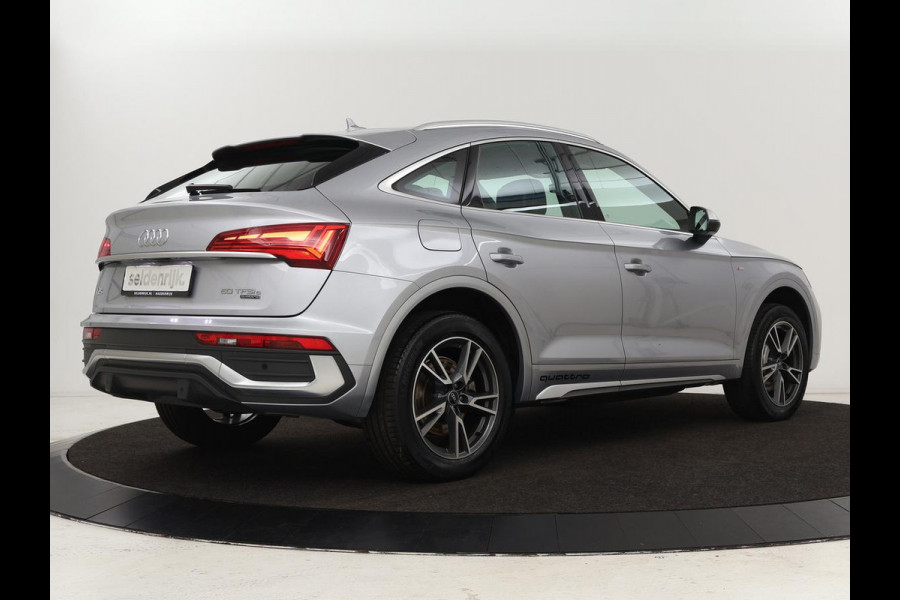 Audi Q5 Sportback 50 TFSI e S edition | Stoelverwarming | Adaptive cruise | Carplay | Matrix LED | Half leder | Sportstoelen | Virtual Cockpit | PHEV