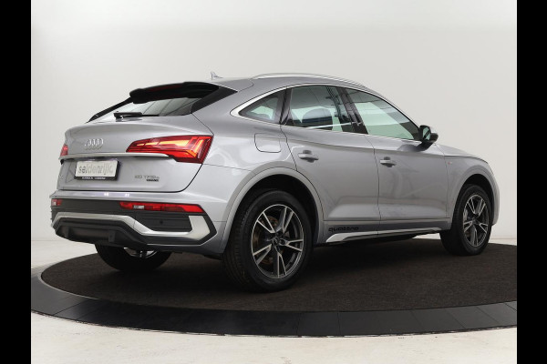 Audi Q5 Sportback 50 TFSI e S edition | Stoelverwarming | Adaptive cruise | Carplay | Matrix LED | Half leder | Sportstoelen | Virtual Cockpit | PHEV