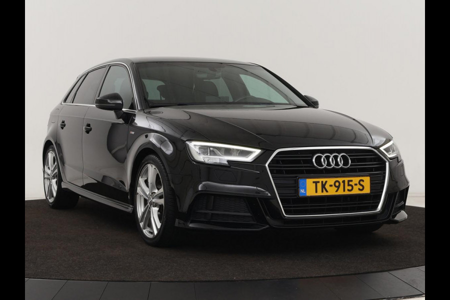 Audi A3 1.0 TFSI Sport S Line Edition | Full LED | Sportstoelen | Navigatie | Climate control | Parkeerhulp | Cruise control