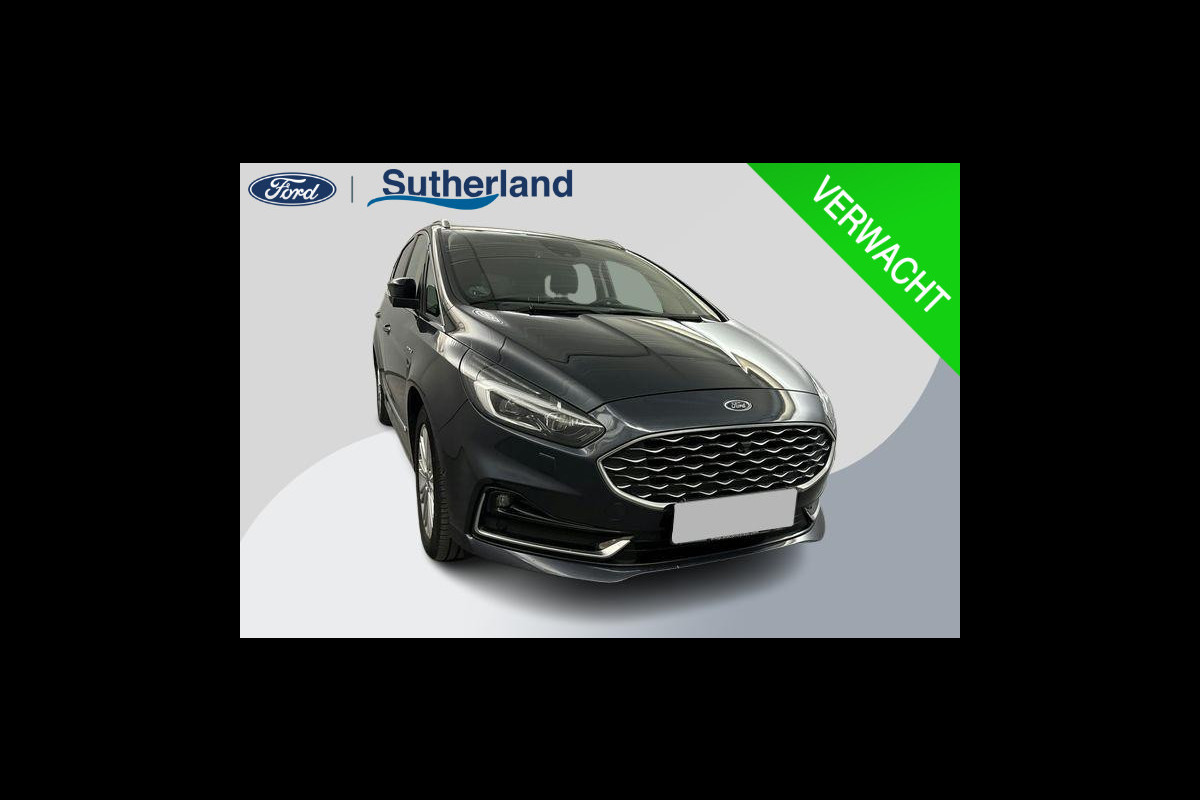 Ford S-Max 2.5 FHEV 7p Vignale 190pk | Full LED | Sony Navigatie | 7 persoons | Winterpack | Trekhaak | Massage Stoelen | Adaptieve Cruise Controle |