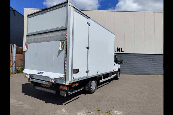 Ford Transit Bakwagen+Laadklep Meubelbak+Laaddeur Euro 6.2 2.0D 130PK L4H3 DHollandia 3-Persoons Navi Airco Ford-Connect-Sync 3 Adaptive-Boch Lane-Assist Lat om Lat betimmering Betonplex vloer Zijdeur 1e Eigenaar