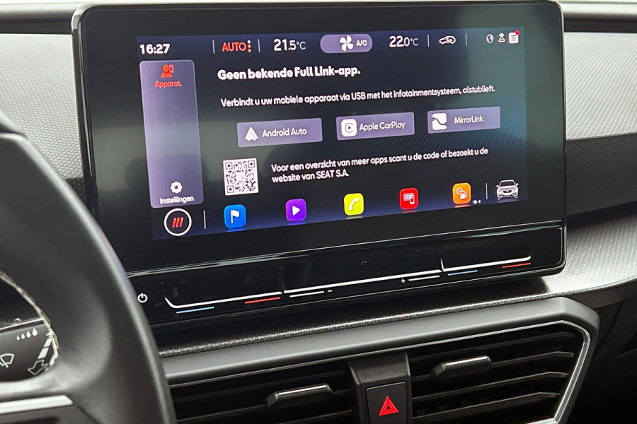 Seat Leon Sportstourer 1.5 TSI Style Launch Edition (TREKHAAK ELEKT. WEGKLAPBAAR, CAMERA, CARPLAY, 1e EIGENAAR, GOED ONDERHOUDEN)