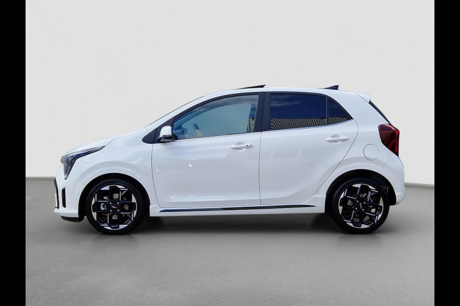 Kia Picanto 1.0 DPI GT-Line | Open Dak | BSD | Key-Less | Draadloos Opladen | Climate | Stoelverwarming |