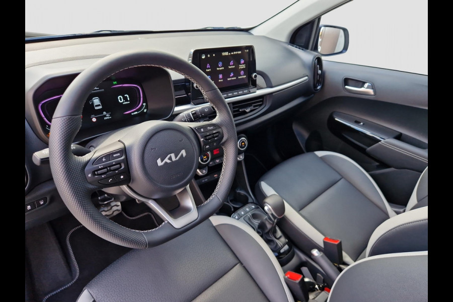 Kia Picanto 1.0 DPI GT-Line | Open Dak | BSD | Key-Less | Draadloos Opladen | Climate | Stoelverwarming |