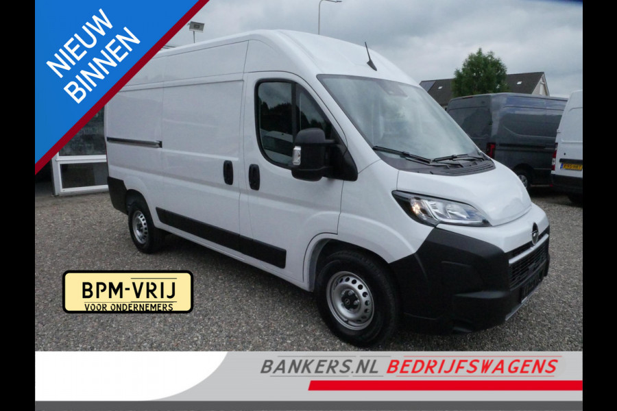 Opel Movano 2.2D 140PK, L2H2, 3.5t, Airco, Automaat, 04 stuks direct uit voorraad leverbaar, Nieuw BPM vrij