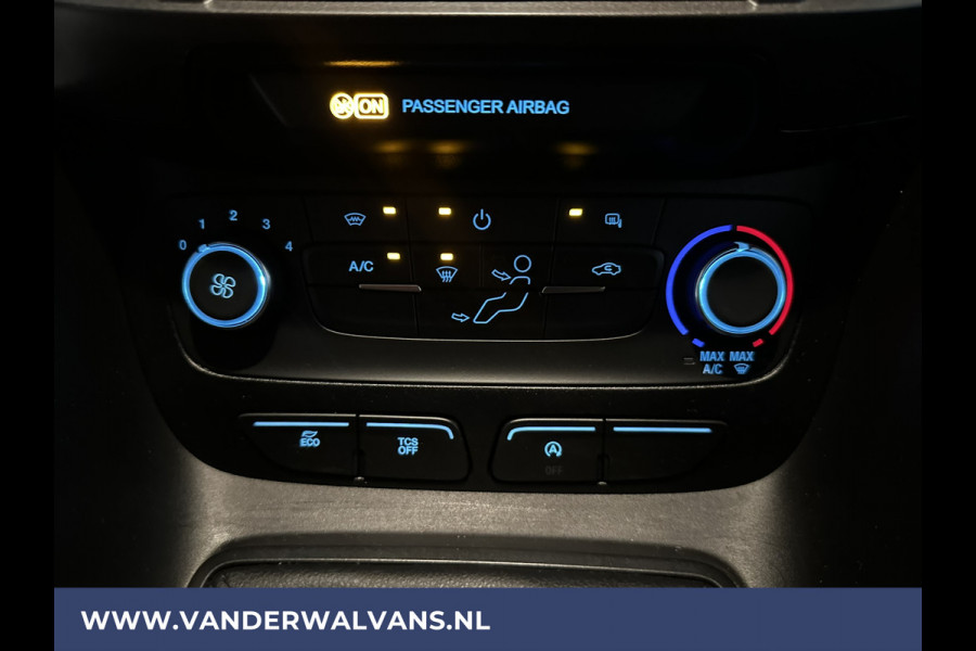 Ford Transit Connect 1.5 EcoBlue L1H1 Euro6 Airco | 3-Zits | Camera | Navigatie | Cruisecontrol | Trekhaak zijdeur, parkeersensoren, bijrijdersbank