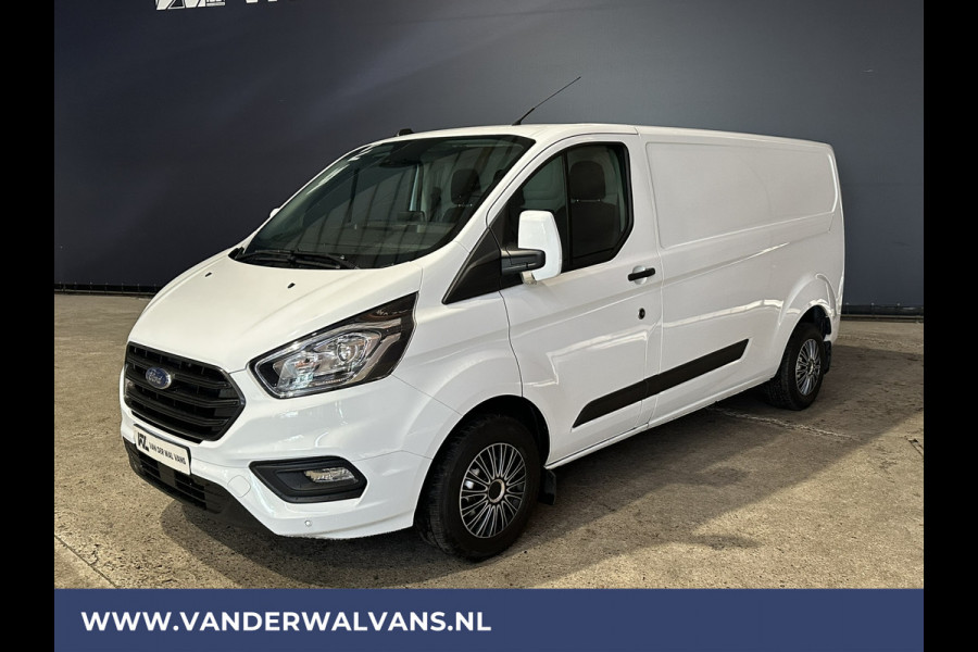 Ford Transit Custom 2.0 TDCI L2H1 Euro6 Airco | Navigatie | Camera | Stoelverwarming | 2800kg trekvermogen cruisecontrol, parkeersensoren, LED, bijrijdersbank, verwarmde voorruit