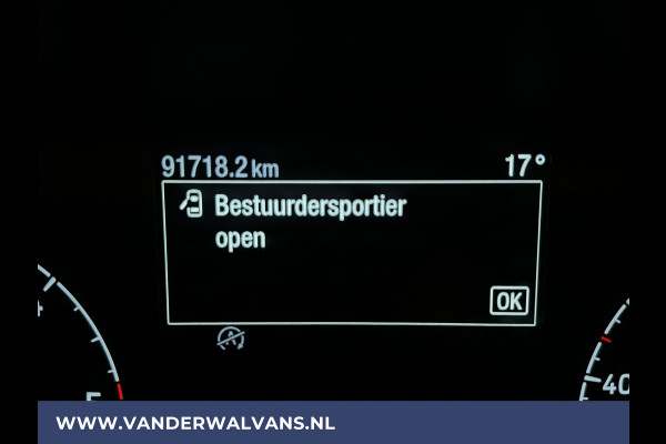 Ford Transit Custom 2.0 TDCI L2H1 Euro6 Airco | Navigatie | Camera | Stoelverwarming | 2800kg trekvermogen cruisecontrol, parkeersensoren, LED, bijrijdersbank, verwarmde voorruit