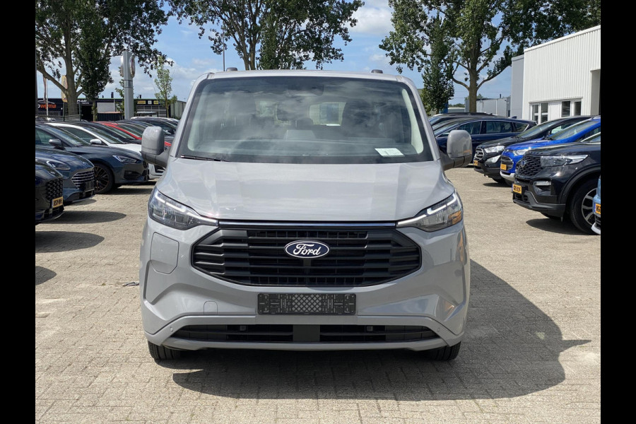 Ford Transit Custom 340 2.5 PHEV L2H1 Limited 233pk | Kombi | Incl. BTW/BPM | Dubbele zijschuifdeur | Privacy Glass | Inklapbare trekhaak | 17 inch lichtmetalen velgen | Driver Assistance Pack Premium | Verwarmbaar stuurwiel
