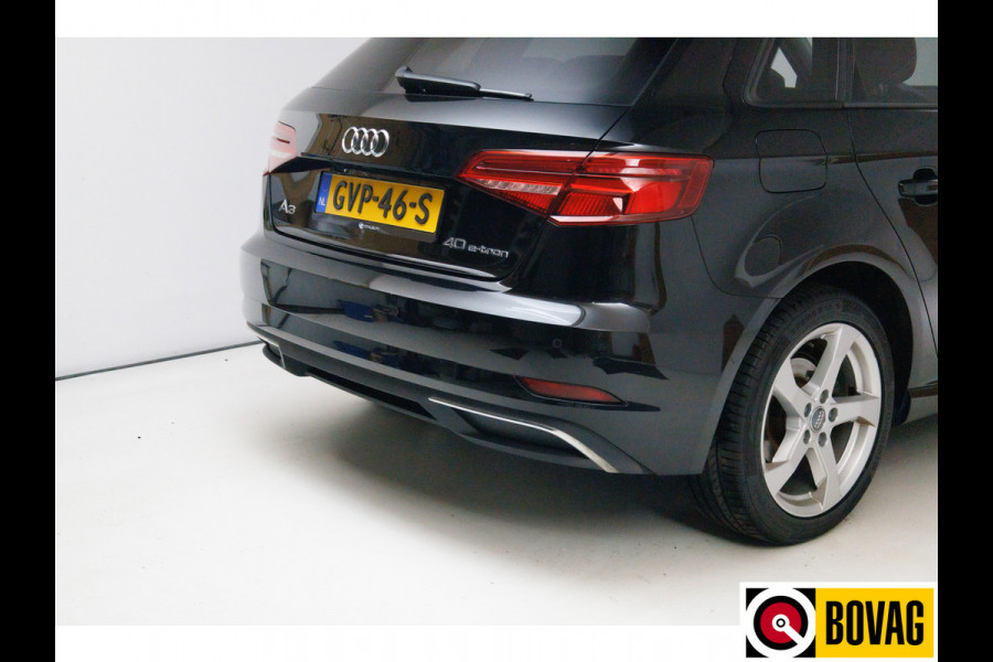 Audi A3 Sportback 40 e-tron Advance Sport 204 PK | Leer | Cruise | Navigatie | Virtual cockpit | Extra getint glas achter