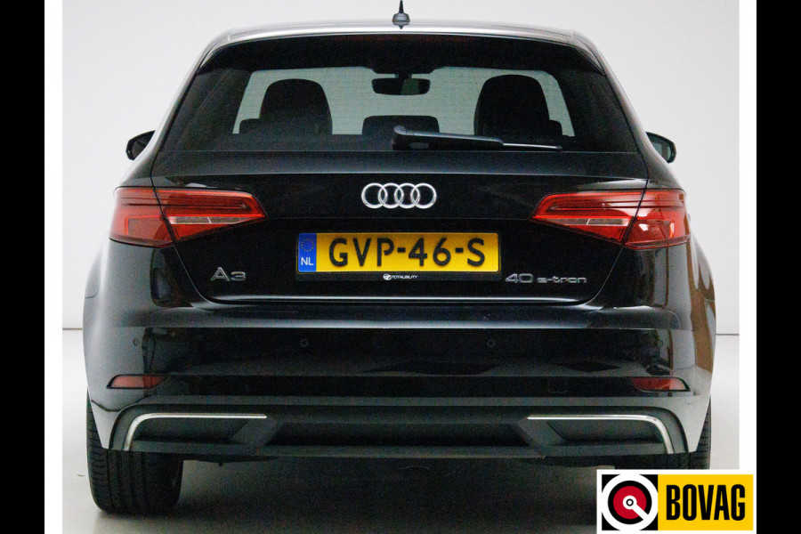 Audi A3 Sportback 40 e-tron Advance Sport 204 PK | Leer | Cruise | Navigatie | Virtual cockpit | Extra getint glas achter
