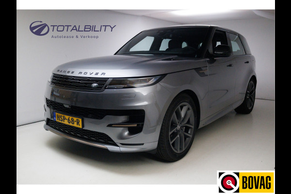 Land Rover Range Rover Sport 3.0 P460e Dynamic HSE PHEV Eiger Grey | 5 jaar garantie | 22"velgen | Luchtvering | Meridian 3D Sound system | Stoel verwarming & Koeling, Achterbankverwarming