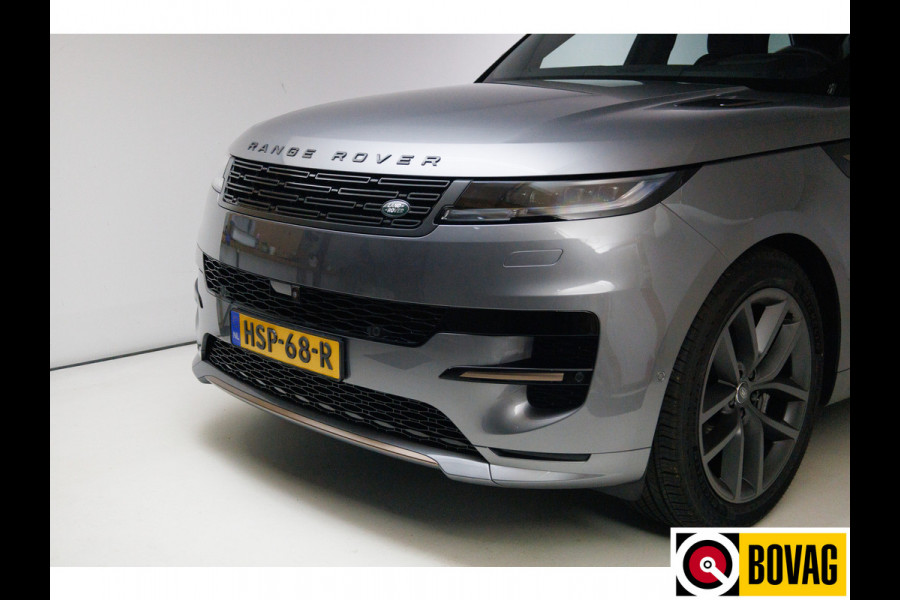 Land Rover Range Rover Sport 3.0 P460e Dynamic HSE PHEV Eiger Grey | 5 jaar garantie | 22"velgen | Luchtvering | Meridian 3D Sound system | Stoel verwarming & Koeling, Achterbankverwarming