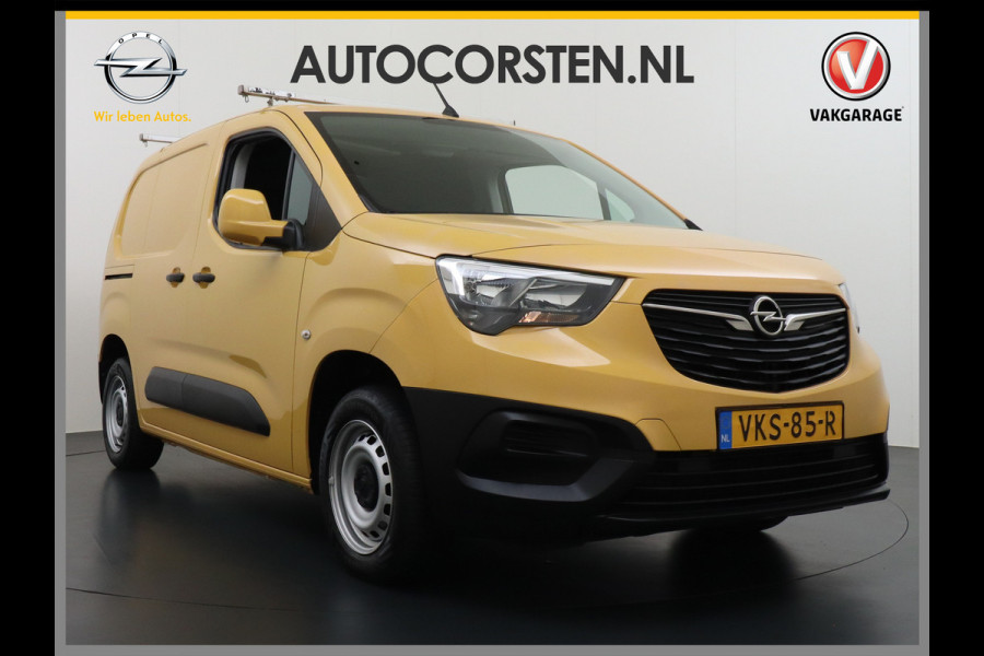 Opel Combo 1.5CDTI EURO6 9x Op voorraad! 3-Persoons Airco Cruise Control Bluetooth Elektr.ramen Elektr.spiegels+Verwarmd Centr.Vergr+ab. L1 Schuifdeur Betonplex vloer Lat om Lat betimmering