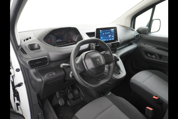 Peugeot Partner 1.5 BlueHDI Premium Euro 6 Navi PDC Apple Carplay Android Mirror-Link Airco Cruise Control Bluetooth Led PDC Connected services Betonplex Lat om Lat betimmering Schuifdeur Wifi 1e Eigenaar Euro 6