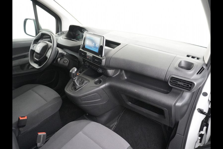 Peugeot Partner 1.5 BlueHDI Premium Euro 6 Navi PDC Apple Carplay Android Mirror-Link Airco Cruise Control Bluetooth Led PDC Connected services Betonplex Lat om Lat betimmering Schuifdeur Wifi 1e Eigenaar Euro 6