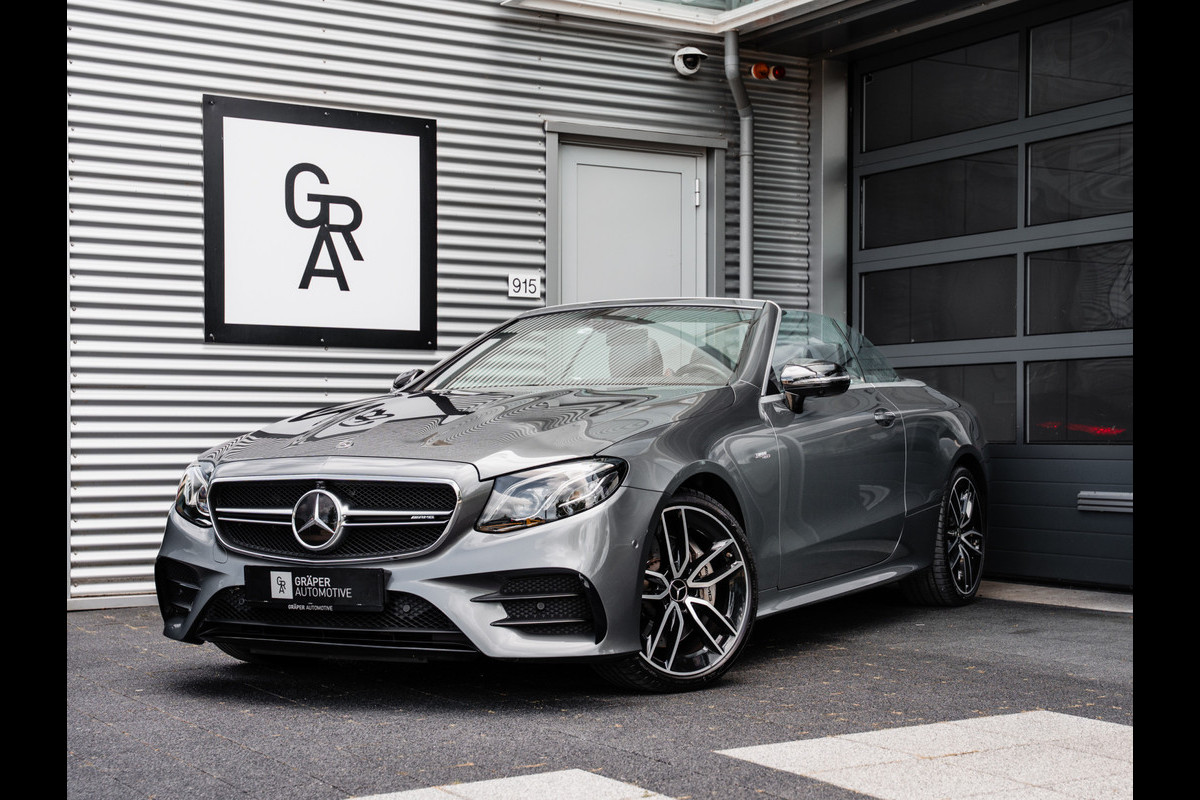 Mercedes-Benz E53 AMG Cabrio 4MATIC | 20 inch | Head-up | Nekverwarming Mercedes-Benz E53 AMG Cabrio 4MATIC | 20 inch | Head-up | Nekverwarming