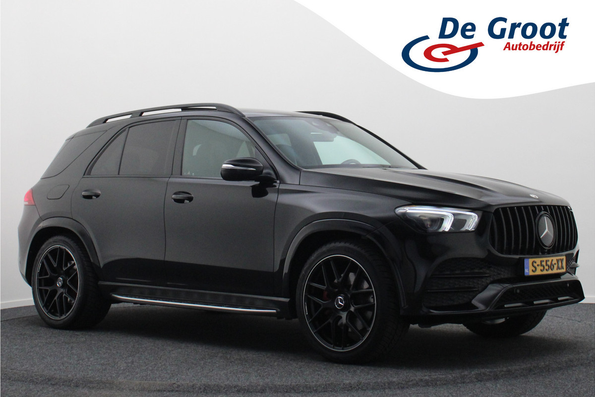 Mercedes-Benz GLE 350 e 4MATIC Premium Plus AMG Line Panoramadak, Luchtvering, Burmester, Head-Up, Distronic Plus, Trekhaak, 22" Mercedes-Benz GLE 350 e 4MATIC Premium Plus AMG Line Panoramadak, Luchtvering, Burmester, Head-Up, Distronic Plus, Trekhaak, 22"