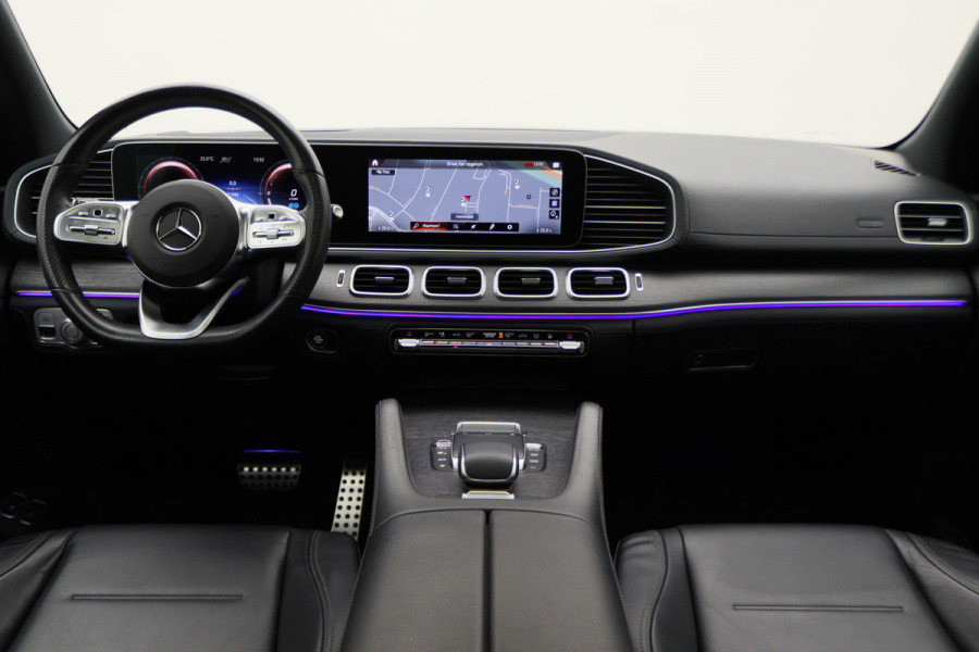 Mercedes-Benz GLE 350 e 4MATIC Premium Plus AMG Line Panoramadak, Luchtvering, Burmester, Head-Up, Distronic Plus, Trekhaak, 22"