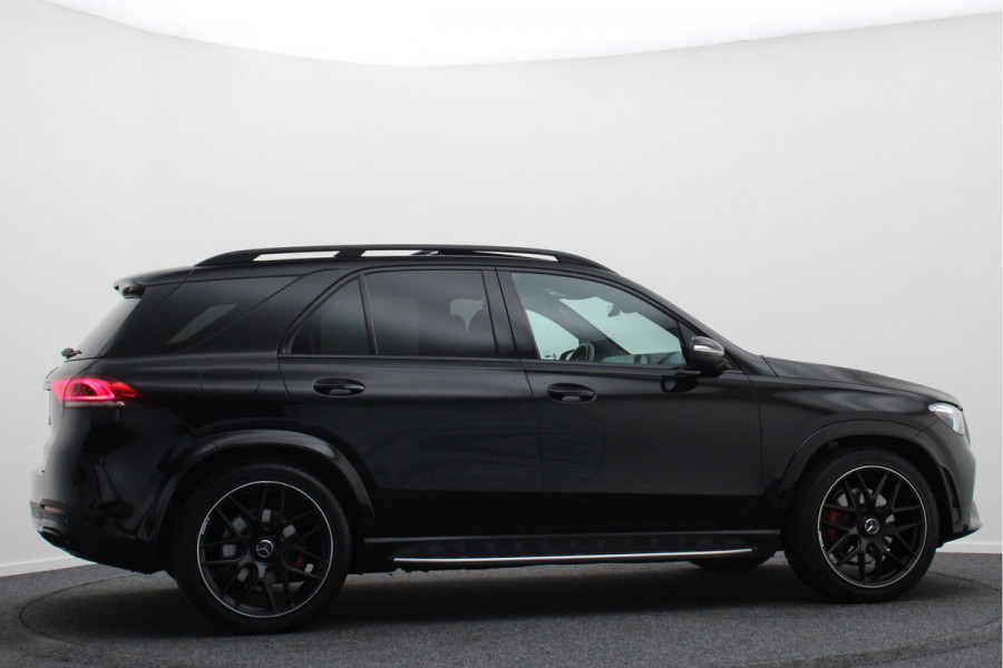 Mercedes-Benz GLE 350 e 4MATIC Premium Plus AMG Line Panoramadak, Luchtvering, Burmester, Head-Up, Distronic Plus, Trekhaak, 22"