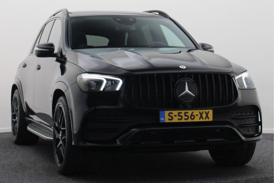 Mercedes-Benz GLE 350 e 4MATIC Premium Plus AMG Line Panoramadak, Luchtvering, Burmester, Head-Up, Distronic Plus, Trekhaak, 22"