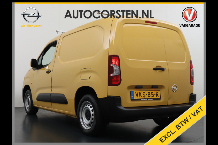 Opel Combo 1.5CDTI EURO6 9x Op voorraad! 3-Persoons Airco Cruise Control Bluetooth Elektr.ramen Elektr.spiegels+Verwarmd Centr.Vergr+ab. L1 Schuifdeur Betonplex vloer Lat om Lat betimmering