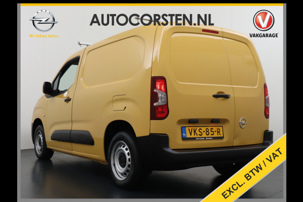 Opel Combo 1.5CDTI EURO6 9x Op voorraad! 3-Persoons Airco Cruise Control Bluetooth Elektr.ramen Elektr.spiegels+Verwarmd Centr.Vergr+ab. L1 Schuifdeur Betonplex vloer Lat om Lat betimmering