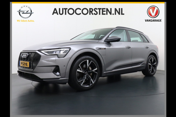 Audi e-tron 55 Quattro 408pk 95kWh Luchtvering Adaptive-Cruise Apple Carplay Android Trekhaak Elektr.Stoel+Leder+Verwarmd+Geheugen Lmv 21" C Keyless Audi sound system Lane-Assist Audi-smartphone-interface Rijstrooksensor Wifi Fase 3 Laden Origineel Nederlandse auto Nieuwprijs €90.527,-