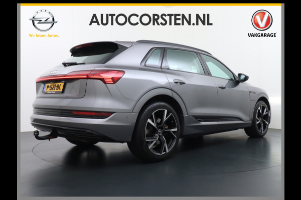 Audi e-tron 55 Quattro 408pk 95kWh Luchtvering Adaptive-Cruise Apple Carplay Android Trekhaak Elektr.Stoel+Leder+Verwarmd+Geheugen Lmv 21" C Keyless Audi sound system Lane-Assist Audi-smartphone-interface Rijstrooksensor Wifi Fase 3 Laden Origineel Nederlandse auto Nieuwprijs €90.527,-