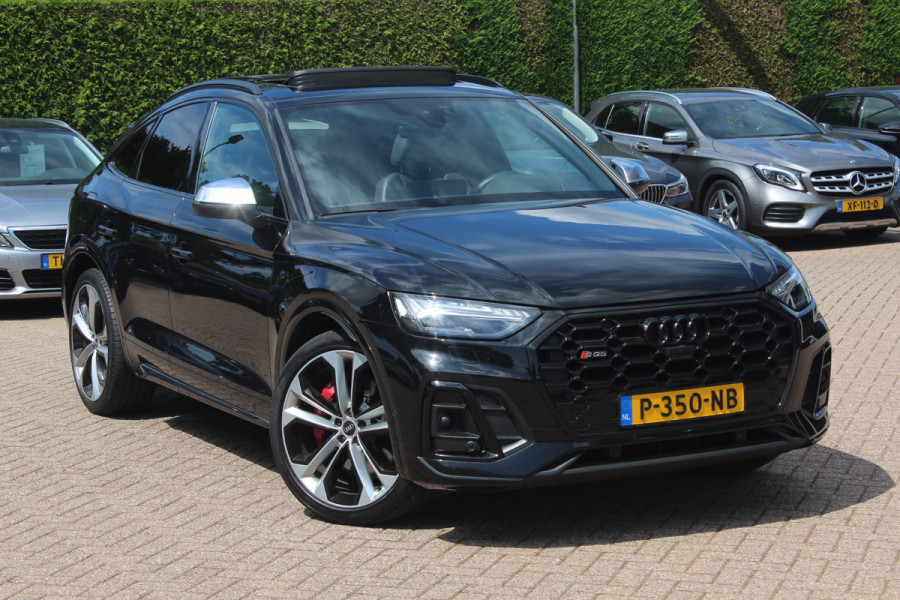 Audi SQ5 SPORTBACK 3.0 TDI quattro / Trekhaak / Panoramdak / 360Camera / Head-up / Keyless / 21'' / RS Seats / Luchtvering / B&O / Carbon intr. / Dodehoek / Stoelverwarming / DAB / ACC