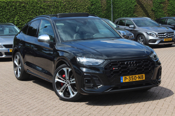 Audi SQ5 SPORTBACK 3.0 TDI quattro / Trekhaak / Panoramdak / 360Camera / Head-up / Keyless / 21'' / RS Seats / Luchtvering / B&O / Carbon intr. / Dodehoek / Stoelverwarming / DAB / ACC