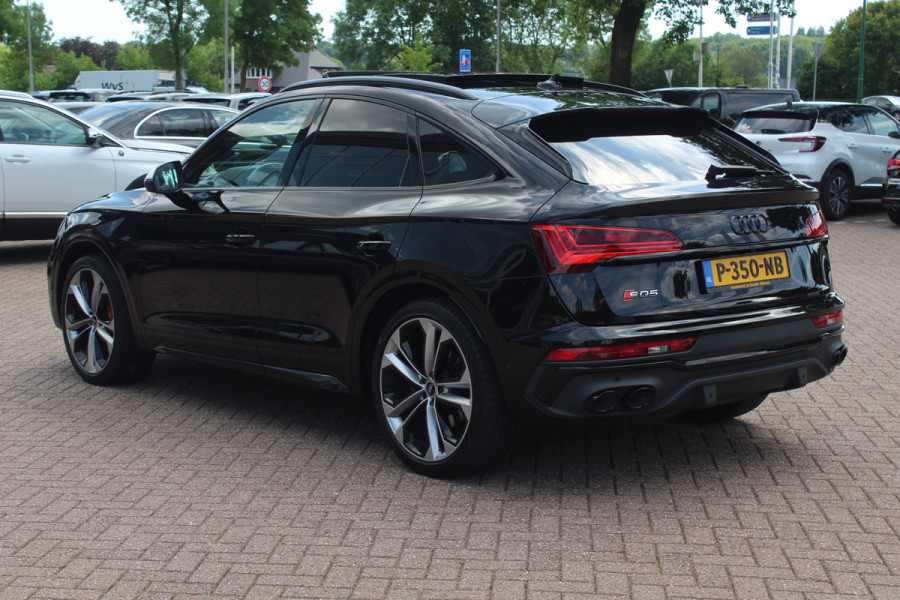 Audi SQ5 SPORTBACK 3.0 TDI quattro / Trekhaak / Panoramdak / 360Camera / Head-up / Keyless / 21'' / RS Seats / Luchtvering / B&O / Carbon intr. / Dodehoek / Stoelverwarming / DAB / ACC