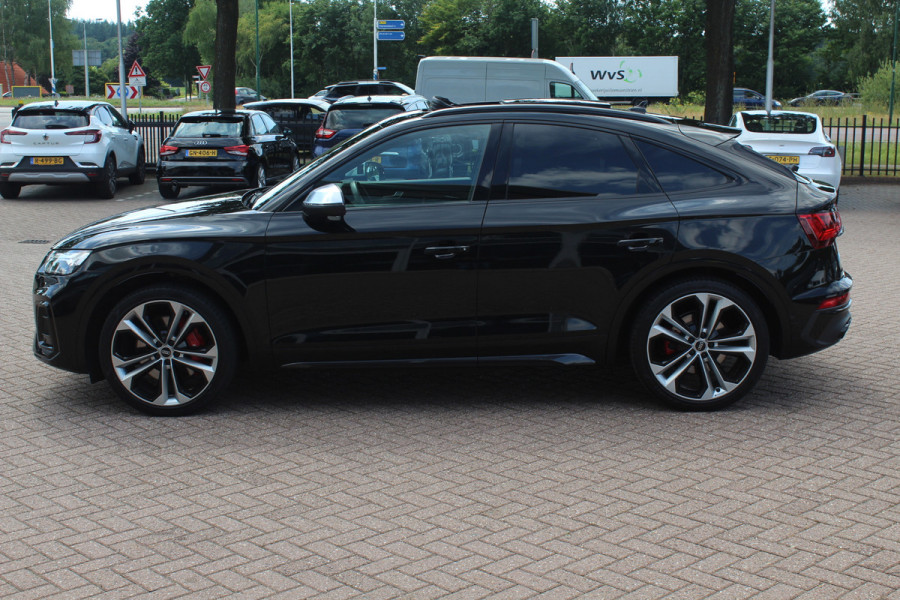 Audi SQ5 SPORTBACK 3.0 TDI quattro / Trekhaak / Panoramdak / 360Camera / Head-up / Keyless / 21'' / RS Seats / Luchtvering / B&O / Carbon intr. / Dodehoek / Stoelverwarming / DAB / ACC