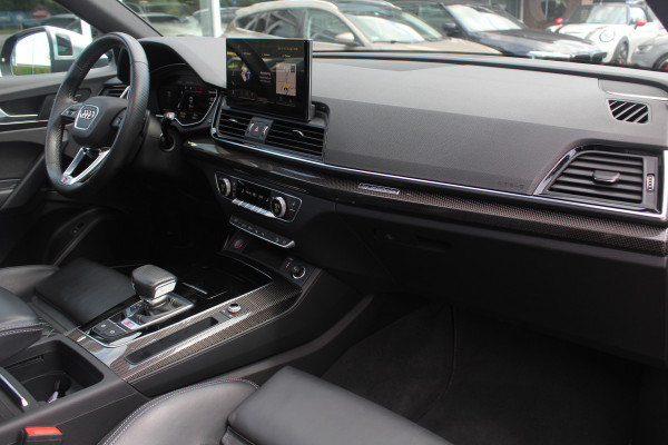 Audi SQ5 SPORTBACK 3.0 TDI quattro / Trekhaak / Panoramdak / 360Camera / Head-up / Keyless / 21'' / RS Seats / Luchtvering / B&O / Carbon intr. / Dodehoek / Stoelverwarming / DAB / ACC