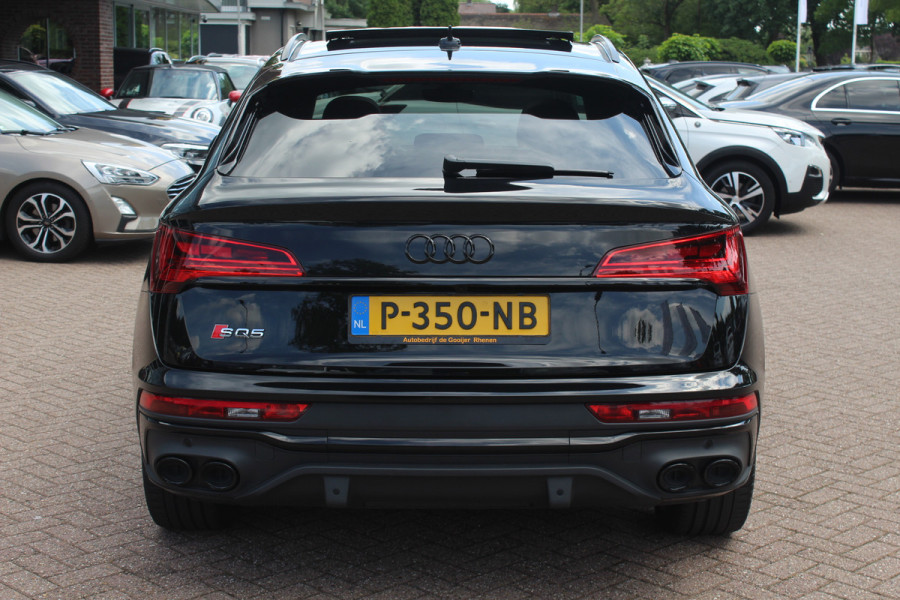 Audi SQ5 SPORTBACK 3.0 TDI quattro / Trekhaak / Panoramdak / 360Camera / Head-up / Keyless / 21'' / RS Seats / Luchtvering / B&O / Carbon intr. / Dodehoek / Stoelverwarming / DAB / ACC