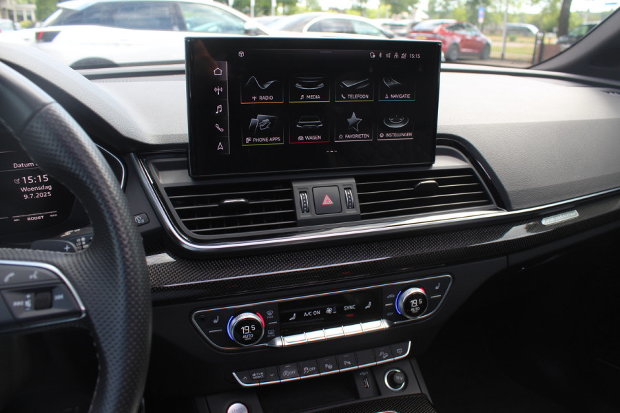 Audi SQ5 SPORTBACK 3.0 TDI quattro / Trekhaak / Panoramdak / 360Camera / Head-up / Keyless / 21'' / RS Seats / Luchtvering / B&O / Carbon intr. / Dodehoek / Stoelverwarming / DAB / ACC