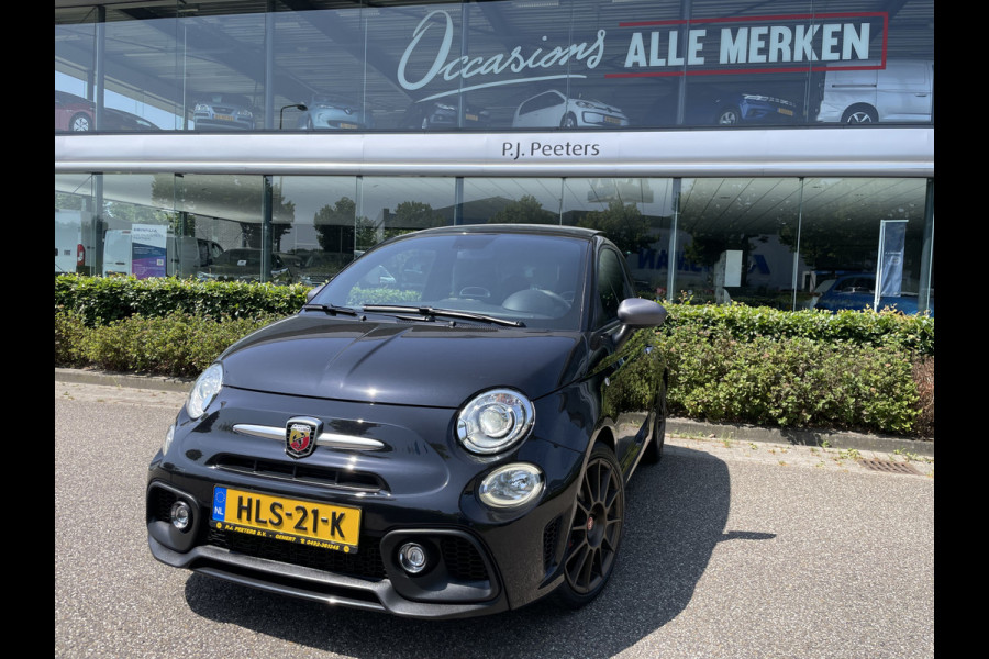 Abarth 500 1.4 T-Jet 595 70th Anniversary Airco - Parkeersensoren achter - Sportstoelen - Schuif/ kanteldak - Multifunctioneel stuurwiel -  licht metalen velgen - Mistlampen